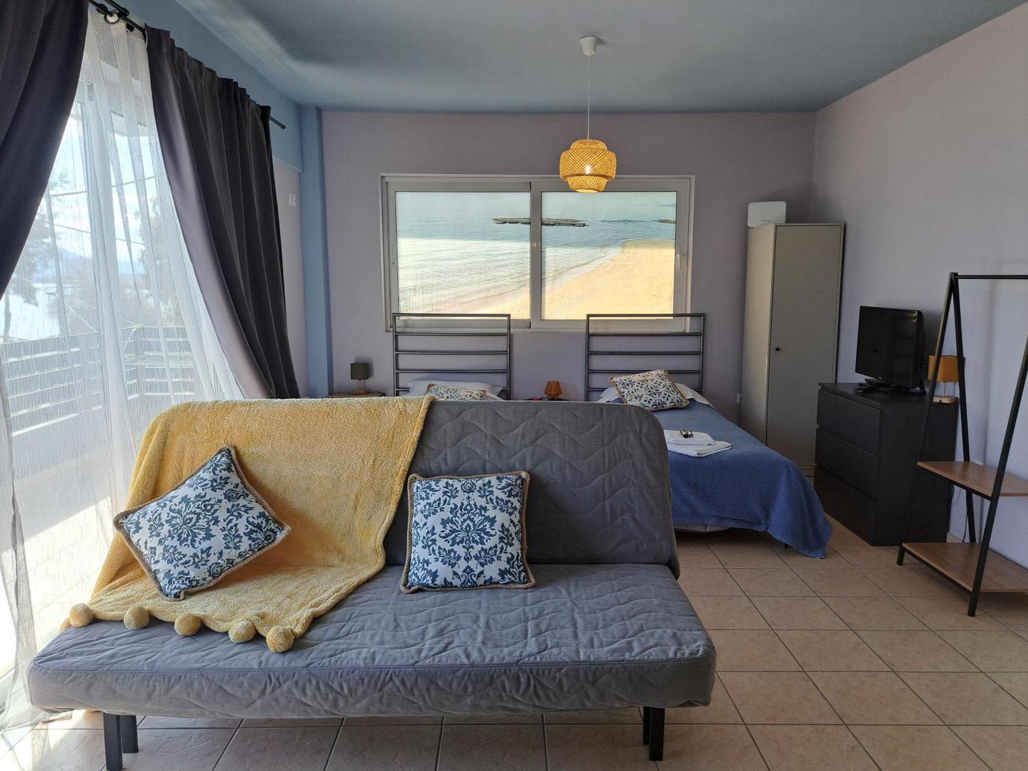 Seashell Apartment Artémida Eksteriør bilde